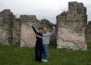 Pompei - Kevin and Anh.